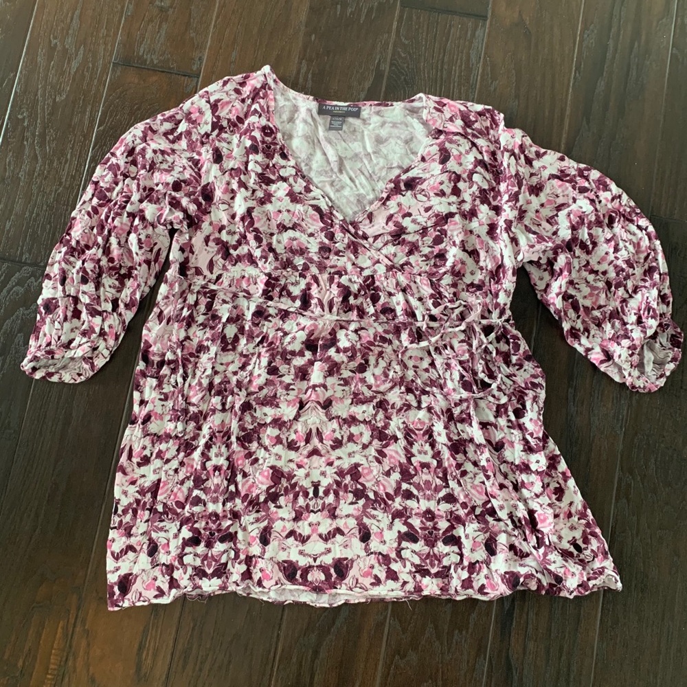 Pea in the Pod Maternity Blouse